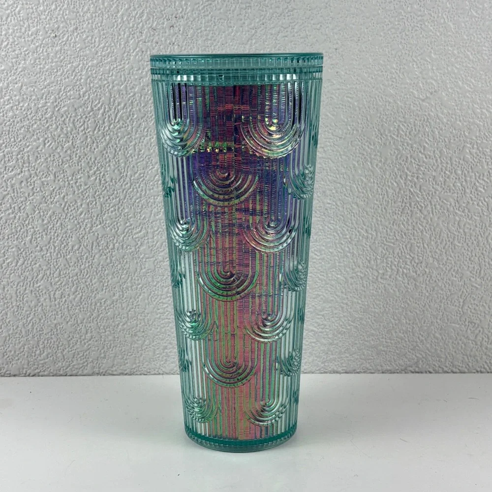 StarBucks Iridescent Mermaid Siren Shell Wave‎ Tumbler Collectible Holographic